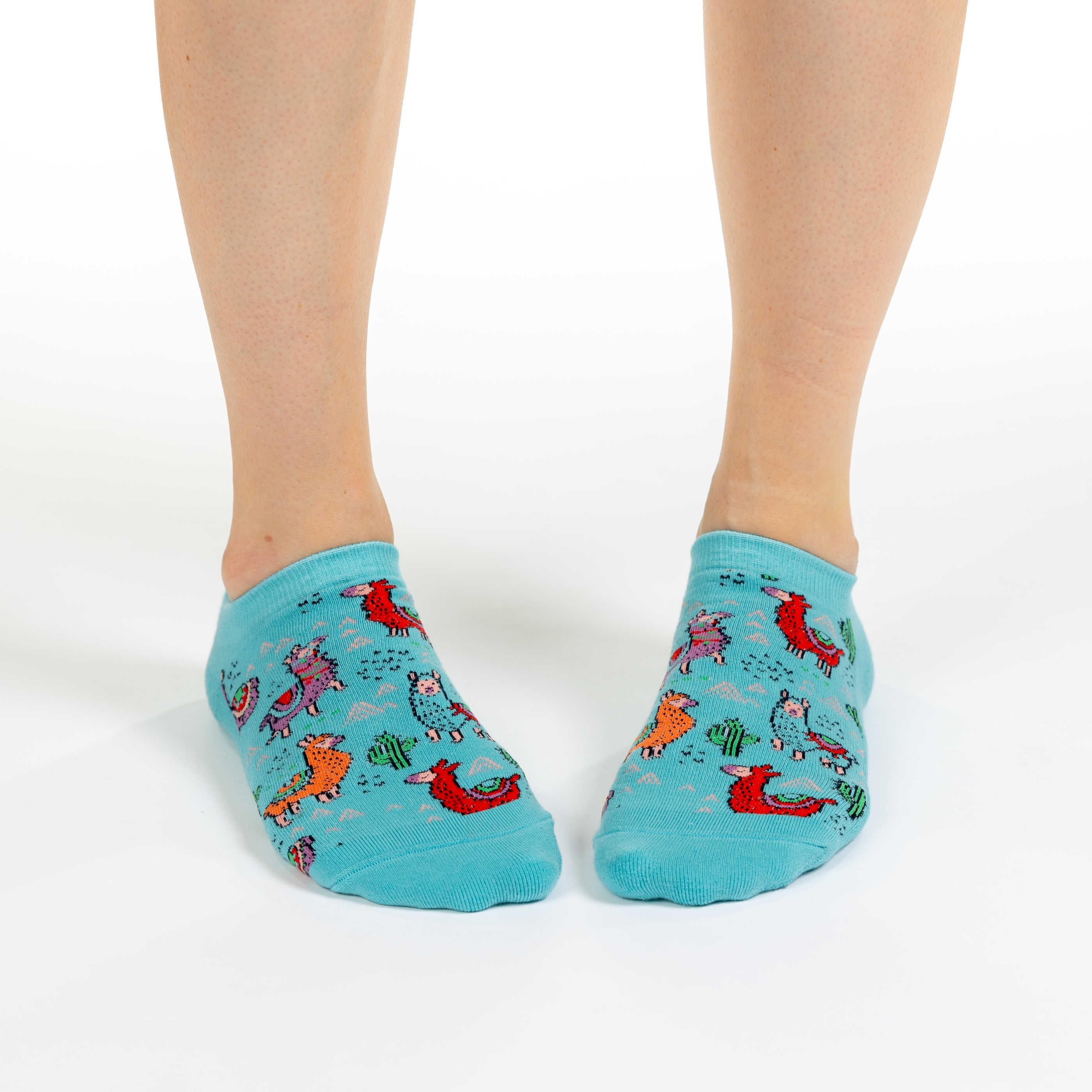 Women's Fun Llamas Ankle Socks