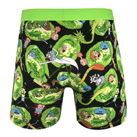Men's Rick and Morty Portals Underwear