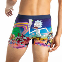 Men's Rick and Morty Run Away! Underwear