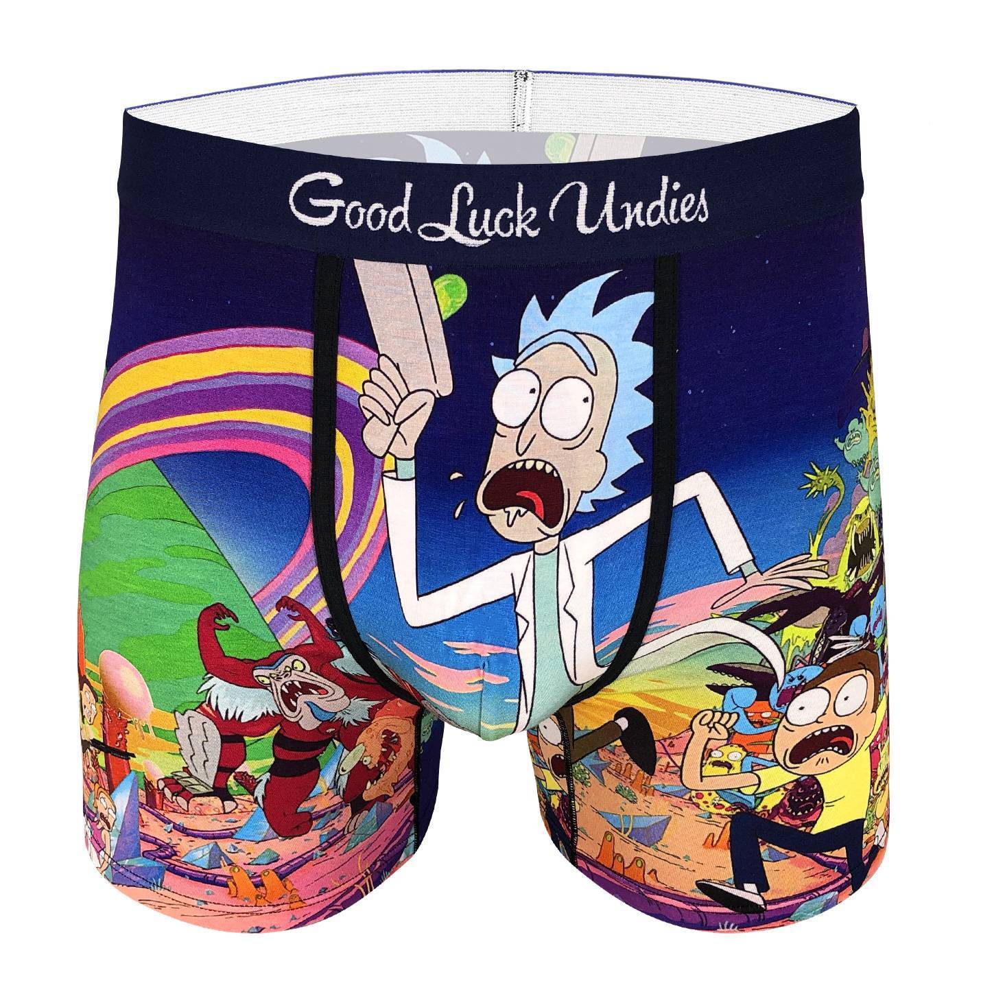 Men's Rick and Morty, Run Away! Underwear