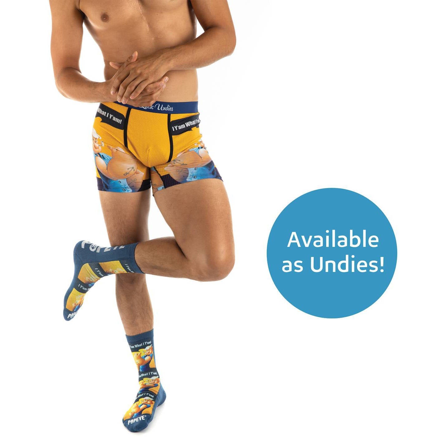 Men's Popeye I Y'am What I Y'am Socks