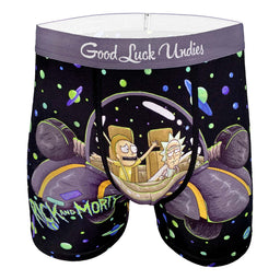 Men's Rick and Morty's Space Cruiser Underwear