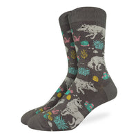 Men's Wolf Socks