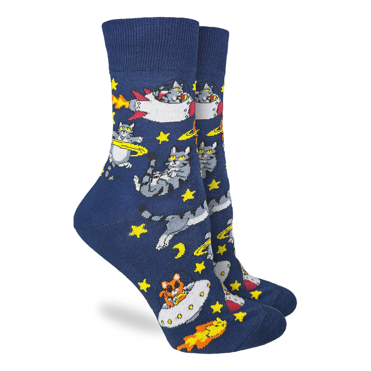 Women's Space Cat Socks